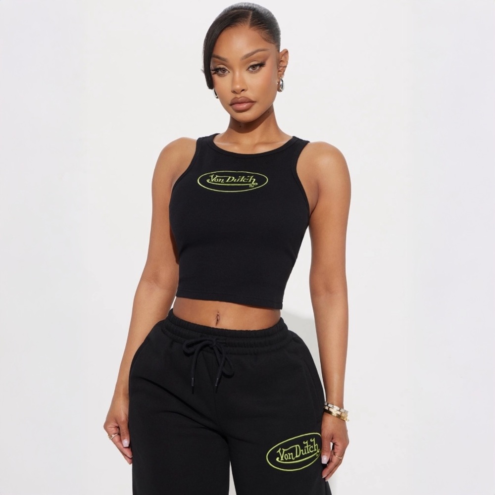 NWT Von Dutch Black Timeless Tank